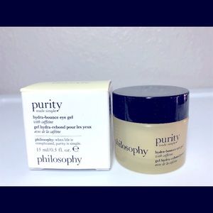 Philosophy purity made simple hydra bounce eye gel